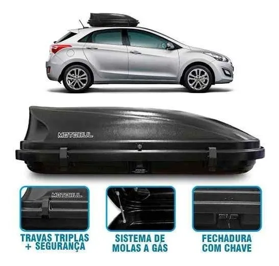 Bagageiro de Teto 350L